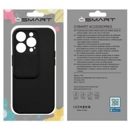 COVER PROTEZIONE APPLE IPHONE 12 - SLIDE SILICONE NERO