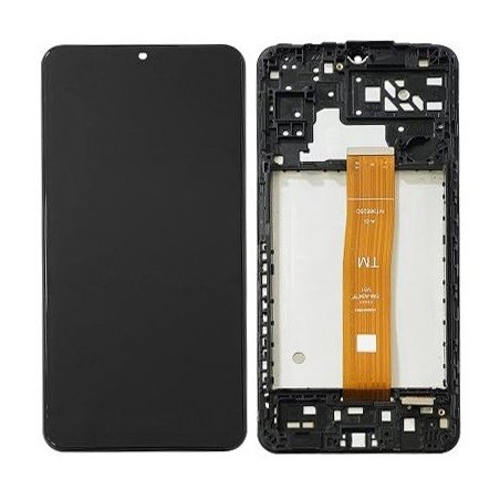 DISPLAY SAMSUNG GALAXY A04s SM-A047 NERO - CODICE FLAT SM-A047F V01 TM (W/F)
