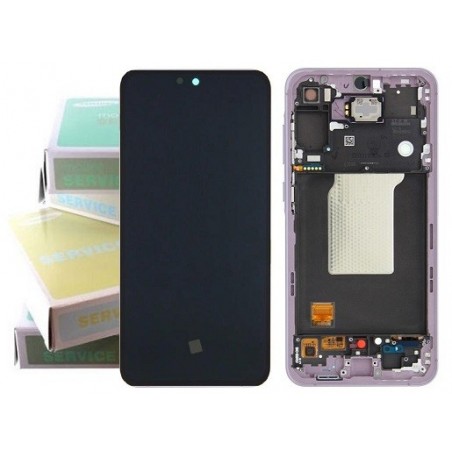 DISPLAY SAMSUNG GALAXY A55 5G SM-A556 NERO W/F LILAC (LILLA/VIOLA)