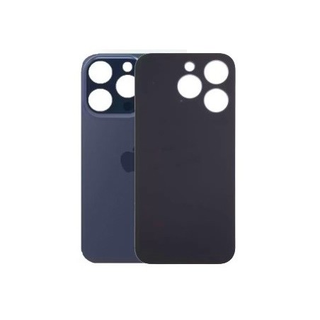 COVER BATTERIA APPLE IPHONE 15 PRO BLU TITANIUM - FORO GRANDE