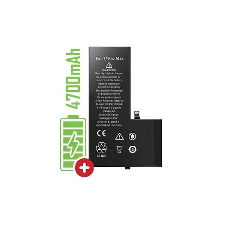 BATTERIA APPLE IPHONE 11 PRO - MAGGIORATA 4700mAh