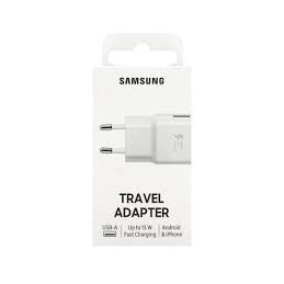 CARICABATTERIE DA RETE USB SAMSUNG BIANCO EP-TA20EWE