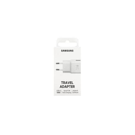 CARICABATTERIE DA RETE USB SAMSUNG BIANCO EP-TA20EWE