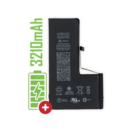BATTERIA APPLE IPHONE Xs - MAGGIORATA 3210mAh