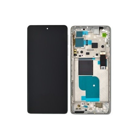 DISPLAY MOTOROLA MOTO EDGE 30 PRO BIANCO - WITH FRAME