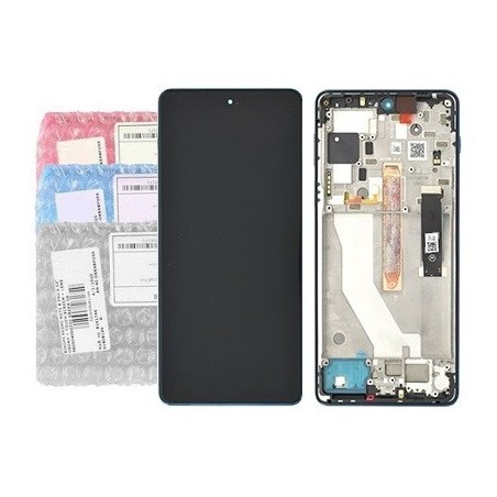 DISPLAY MOTOROLA MOTO EDGE 20 PRO BLU - WITH FRAME
