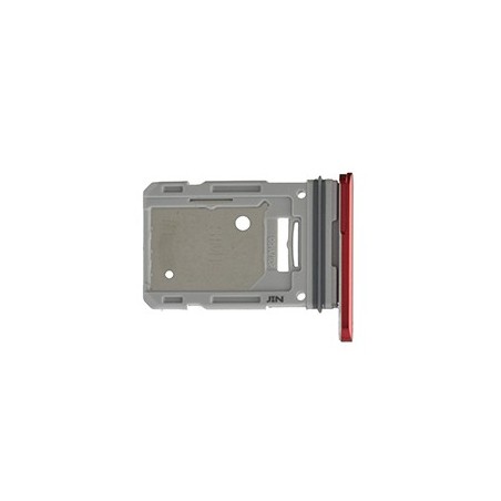 CARRELLO SIM/MICRO SD SAMSUNG GALAXY S20 FE SM-G780 ROSSO