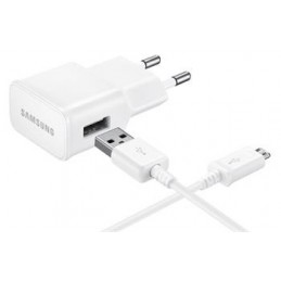 CARICABATTERIE DA RETE MICRO USB SAMSUNG BIANCO EP-TA20EWE