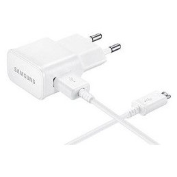 CARICABATTERIE DA RETE MICRO USB SAMSUNG BIANCO EP-TA20EWE