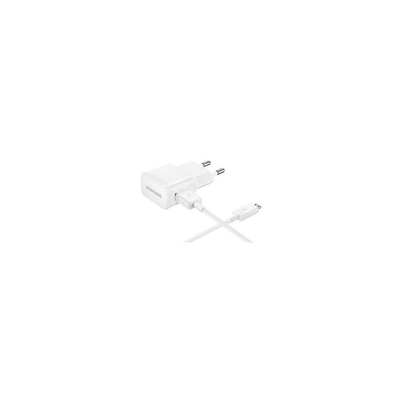 CARICABATTERIE DA RETE MICRO USB SAMSUNG BIANCO EP-TA20EWE