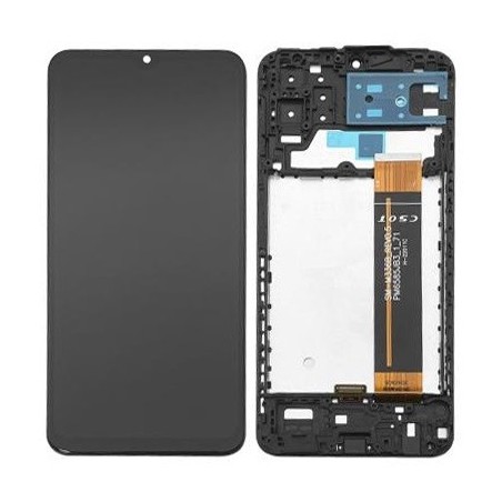 DISPLAY SAMSUNG GALAXY A13 SM-A137 NERO - FLAT SM-M336B REV 0.5 CSOT - WITH FRAME