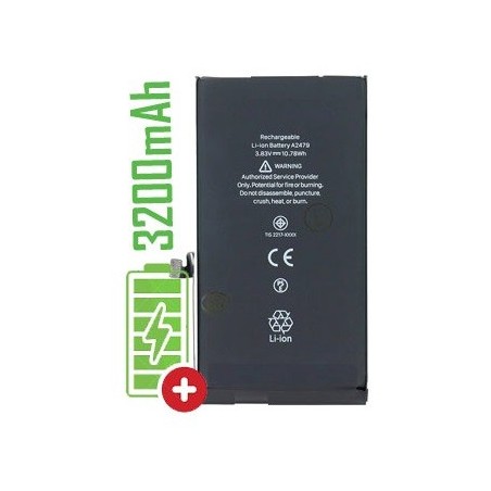 BATTERIA APPLE IPHONE 12 / 12 PRO - MAGGIORATA 3200mAh