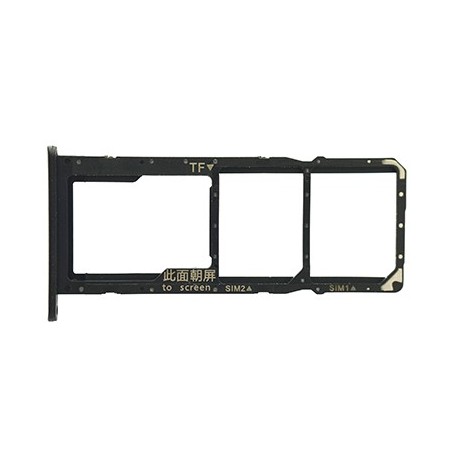 CARRELLO SIM/MEMORY CARD HUAWEI Y6P 2020 NERO