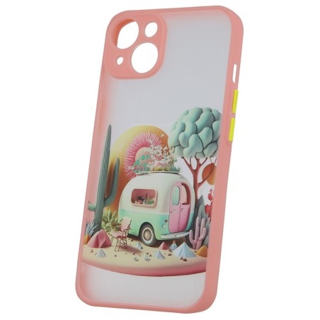 COVER PROTEZIONE APPLE IPHONE 12 - TPU FANTASY PINK (CON PROTEZIONE FOTOCAMERA)
