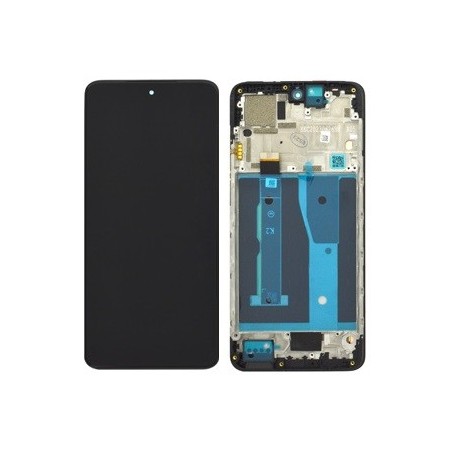 DISPLAY MOTOROLA MOTO G84 5G NERO - WITH FRAME