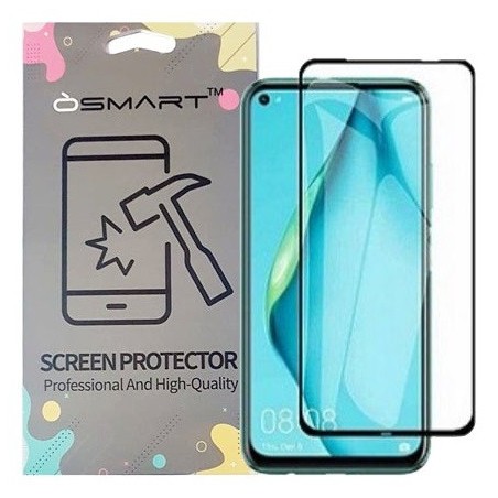 VETRO TEMPERATO HUAWEI P20 PRO - CON BORDINO NERO