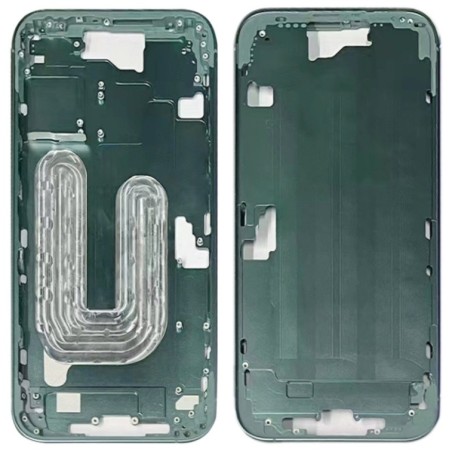 COVER CENTRALE APPLE IPHONE 16 VERDE