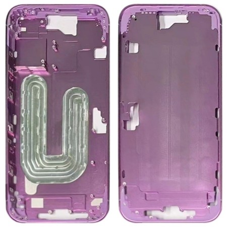 COVER CENTRALE APPLE IPHONE 16 ROSA
