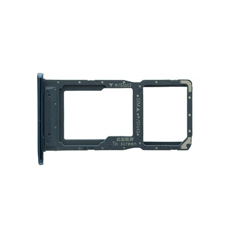 CARRELLO SIM/MEMORY CARD HUAWEI P SMART 2020 AURORA BLU