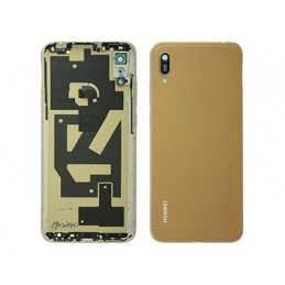 COVER BATTERIA HUAWEI Y6 2019 MARRONE