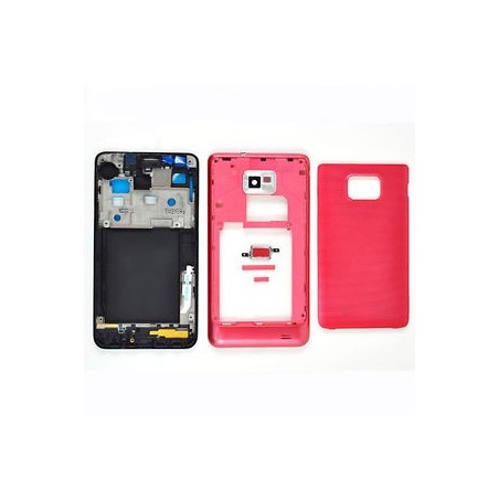 GUSCIO COMPLETO SAMSUNG GALAXY S2 GT-I9100 ROSA