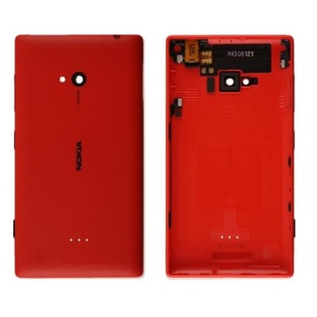 COVER BATTERIA NOKIA LUMIA 720 ROSSO