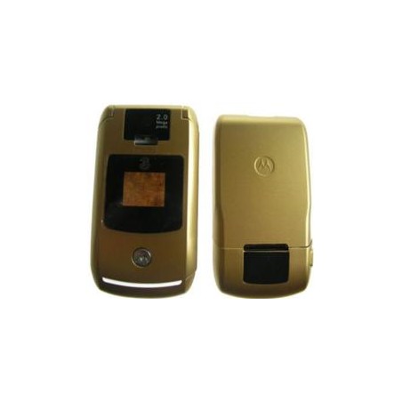 GUSCIO COMPLETO MOTOROLA V3X DORATO
