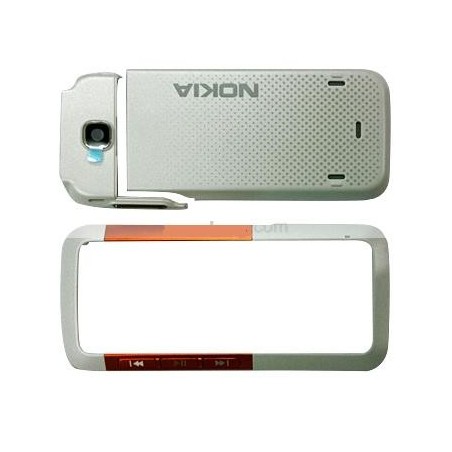 GUSCIO COMPLETO NOKIA 5310 BIANCO ARANCIONE