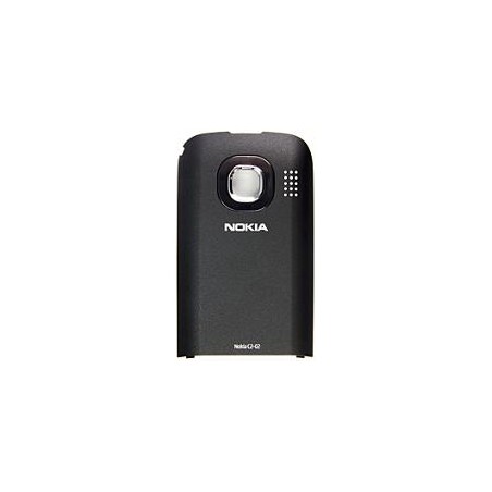 COVER BATTERIA NOKIA C2-02 ANCHE PER C3-02 CROMO NERO