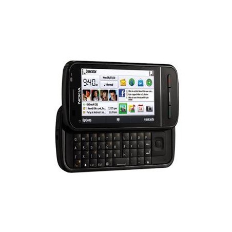 GUSCIO NOKIA C6 NERO CON TASTIERA