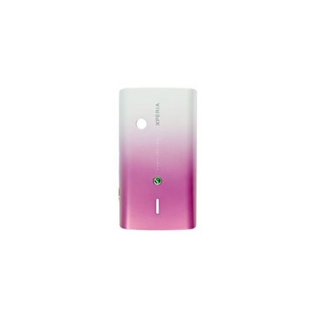 COVER BATTERIA SONY XPERIA X8 BIANCO ROSA