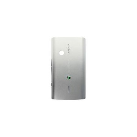 COVER BATTERIA SONY XPERIA X8 BIANCO SILVER
