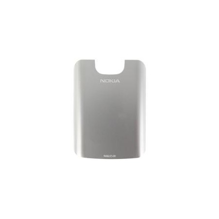 COVER BATTERIA NOKIA E5-00 SILVER (STEINLESS)