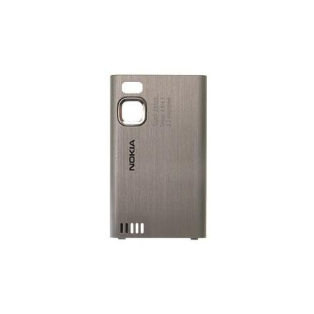 COVER BATTERIA NOKIA 6500s BRUSHED SILVER