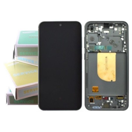 DISPLAY SAMSUNG GALAXY S23 FE SM-S711B NERO GRAPHITE - WITH FRAME