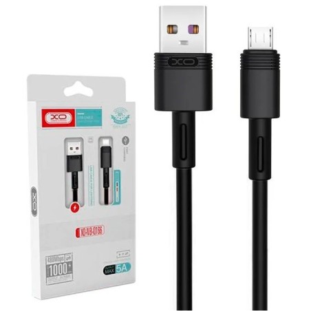 CAVO HUAWEI SAMSUNG XIAOMI MICRO USB / USB 1MT 5A NERO XO-NB-Q166