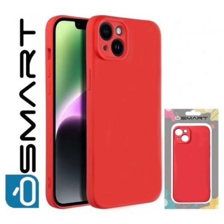 COVER PROTEZIONE APPLE IPHONE 16e - SILICONE ROSSO (CON MICROFIBRA ANTIGRAFFIO E PROTEZIONE FOTOCAMERA)