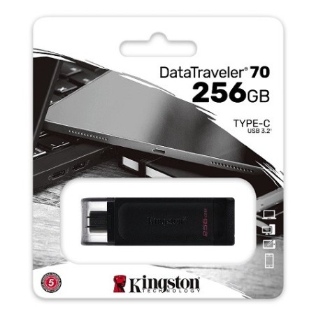PENDRIVE 128GB TYPE-C KINGSTON DT70/256GB