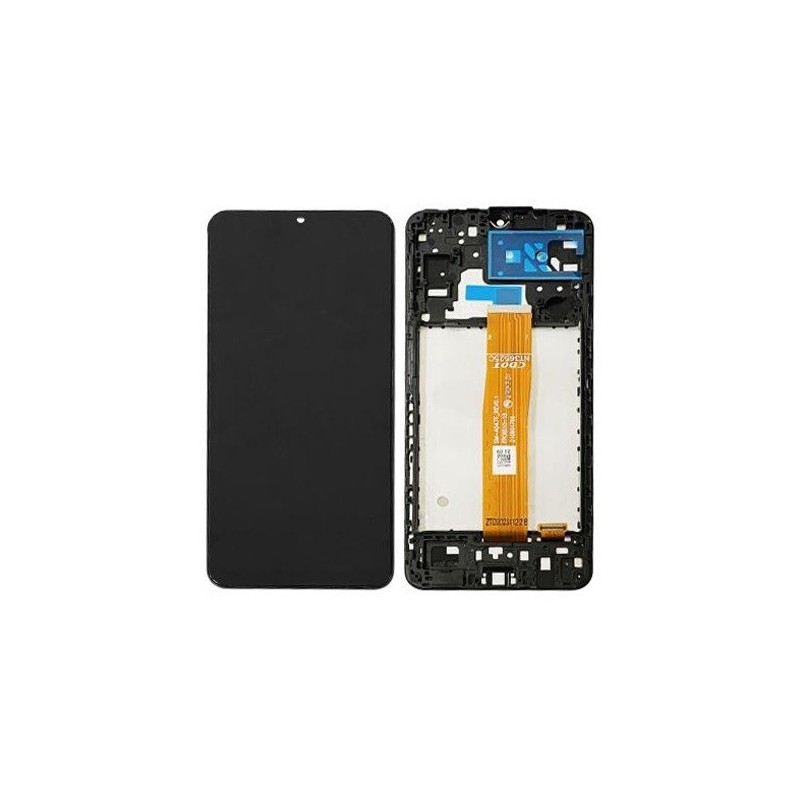 DISPLAY SAMSUNG GALAXY A04s SM-A047 NERO - FLAT SM-A047F REV0.1 CDOT - WITH FRAME DISPLAY SAMSUNG GALAXY A04s SM-A047 NERO - FLAT SM-A047F REV0.1 CDOT - WITH FRAME