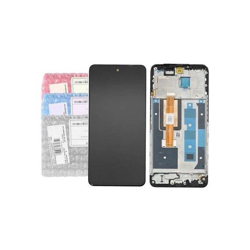 DISPLAY OPPO REALME 12 NERO - WITH FRAME DISPLAY OPPO REALME 12 NERO - WITH FRAME