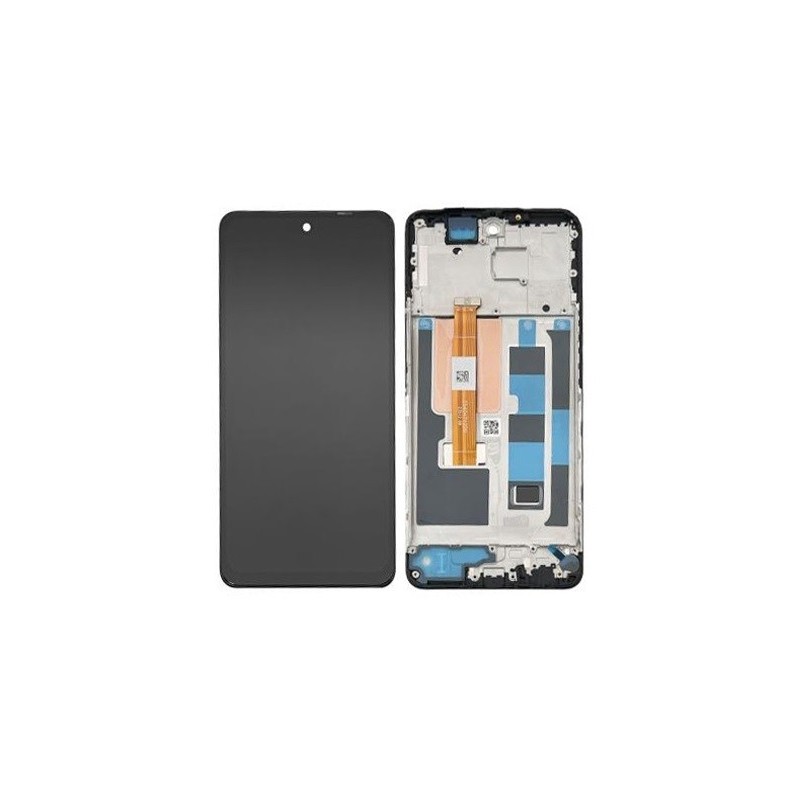 DISPLAY OPPO REALME 12 NERO - WITH FRAME DISPLAY OPPO REALME 12 NERO - WITH FRAME