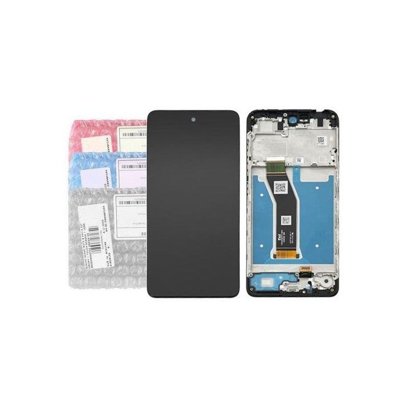 DISPLAY MOTOROLA MOTO E14 NERO - WITH FRAME DISPLAY MOTOROLA MOTO E14 NERO - WITH FRAME