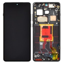 DISPLAY ONEPLUS 12 SILKY BLACK (NERO) WITH FRAME