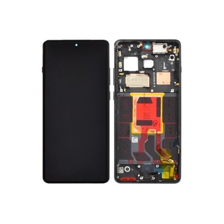 DISPLAY ONEPLUS 12 SILKY BLACK (NERO) WITH FRAME