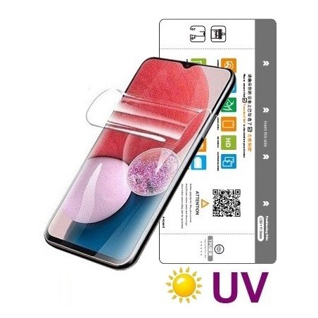 PELLICOLA IDROGEL DA TAGLIO UV (SPESSORE 0.18mm - DIMENSIONE 11cmX23cm) - SET 10 PZ.