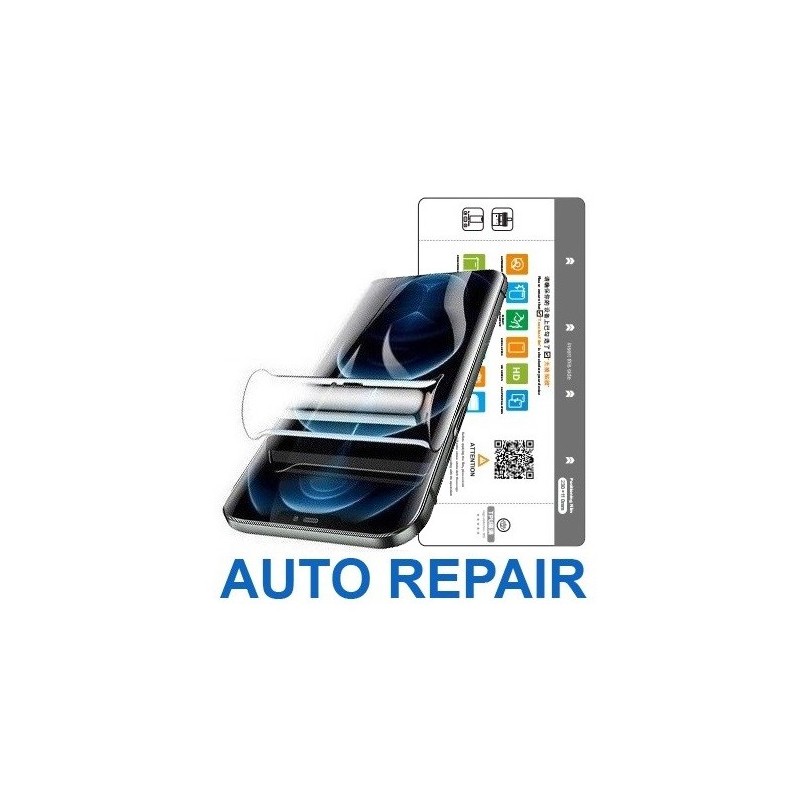 PELLICOLA IDROGEL DA TAGLIO AUTOREPAIR (SPESSORE 0.18mm - DIMENSIONE 11cmX23cm) - SET 10 PZ. PELLICOLA IDROGEL DA TAGLIO AUTOREPAIR (SPESSORE 0.18mm - DIMENSIONE 11cmX23cm) - SET 10 PZ.