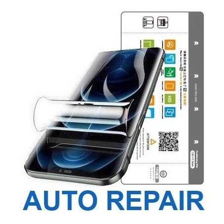PELLICOLA IDROGEL DA TAGLIO AUTOREPAIR (SPESSORE 0.18mm - DIMENSIONE 11cmX23cm) - SET 10 PZ.