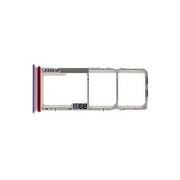 CARRELLO SIM/MEMORY CARD MOTOROLA MOTO E14 VIOLA