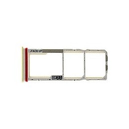 CARRELLO SIM/MEMORY CARD MOTOROLA MOTO E14 VERDE PASTELLO