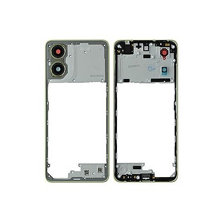 COVER CENTRALE MOTOROLA MOTO E14 VERDE PASTELLO